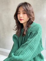 アルテ(ARTE) 【ARTE表参道/青山】顔まわりレイヤーセミロング×透明感カラー