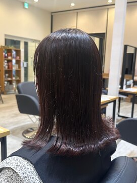 アトリエコア(Atelier Coa) 髪質改善トリートメントミルクティーベージュカラーくびれヘア