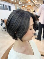 テトテ 三宮店(Tetote)&nbsp;【tetote三宮/米林】センターパート　大人可愛いショート