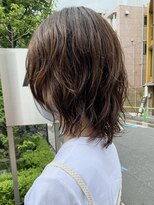 アクアオモテサンドウ(ACQUA omotesando) △大人可愛い癖毛風ウルフパーマレイヤーパーマミディアムパーマ