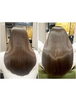 お手入れ簡単x再現性の高さが人気!毎日のスタイリングが扱いやすくなるサラ艶ストレートヘアを手に入れて♪