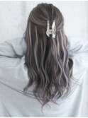 ハイライトショートヘアレイヤーカットダブルカラー