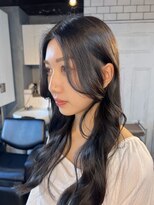 ヒョンミョン ライズバイレボ 取手店(hyon myon/RISE by REVO)&nbsp;レイヤーカット/デザインカラー/オリーブベージュ[取手/取手駅]