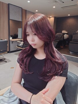 ラボヌールヘアーリアン 川越店(La Bonheur hair Lien) くびれ巻レイヤーロング