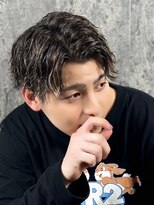 プレミアムバーバー 原宿店(PREMIUM BARBER produce by HIRO GINZA)&nbsp;ツイストメッシュセンターパート