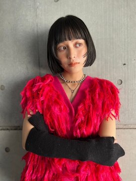 エディット トウキョウ(e.dit tokyo) 【MILK/MURIEL macoto】ボブ　顔まわりレイヤー