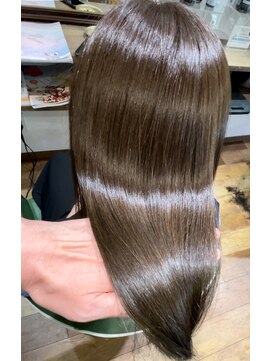 ソウルメイト(soul mate) オリーブベージュ×Dr.care髪質改善トリートメント