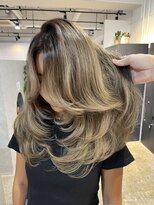 メリー オオサカ(Merly Osaka)&nbsp;海外漂うcurtain bang layer