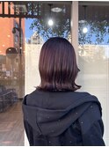 【minim×りの】ピンクブラウン
