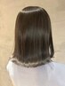 ケアカラー+オージュア4stepトリートメント→￥11000