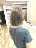 大人ボブ/オリーブベージュ