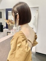 アルコイリスバイドールヘアー(ARCOIRIS by Dollhair)&nbsp;大人ショートボブ暗髪アッシュ艶カラー酸性ストレート