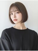 【vlow 吉田#27】コリアン重めヘルシーボブ vlow 表参道 韓国