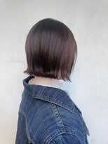 ヘアーメイクパウダー 天王寺寺田町店(Hair make powder)&nbsp;20代30代40代小顔切りっぱなし大人ボブ外ハネくすみカラー