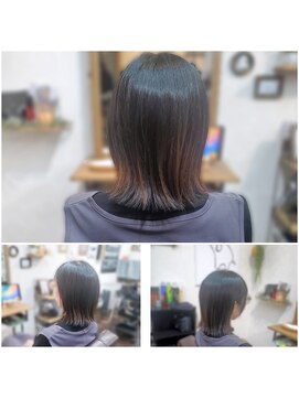 ムクヘアー(MuKuHair) ミディアムボブ