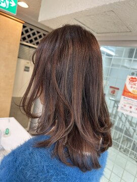 松本平太郎美容室 吉祥寺本店 iNOAカラー×ピンクブラウン/30代40代50代60代