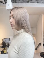 ミーム 原宿 表参道(meme)&nbsp;ダブルカラーハイトーンカラーケアブリーチインナーカラー#原宿