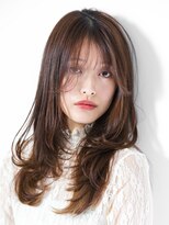 ビューティービースト 佐賀店(beauty:beast)&nbsp;メルティーカラー韓国ヘア　フェミニンロング　小顔ヘア