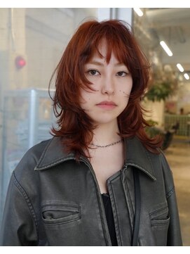 ノラ シブヤ(NORA) ハッシュカット　ウルフカット