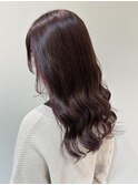 ボルドー×髪質改善カラー