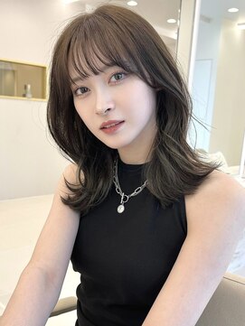 マウル ナゴヤ 名駅(MAEUL NAGOYA) 韓国前髪　くびれヘア　夏のヘアアレンジ