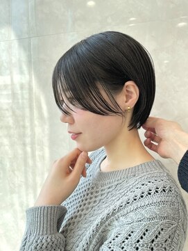 マウル ナゴヤ 名駅(MAEUL NAGOYA) 前髪長め/丸み/キレイめショート/20、30、40、50代