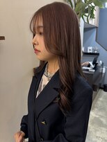 アムヘアー(A.M. hair)&nbsp;落ち着いた印象のピンクベージュ