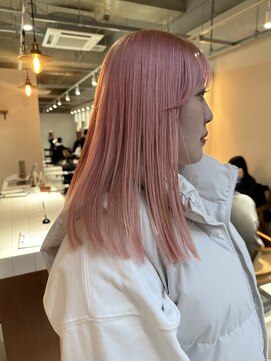 ルッチ 立川(LUCCI) 【yuma】ブリーチカラー/ピンクカラー/ペールピンク