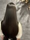 ヘアデザイン ノアール(hair design NoiR)の写真/髪のダメージを補修し、艶やかでまとまる髪に導く！髪質改善メニューや超音波Trで、艶めく美ストレート♪