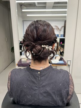 バルベストーキョーサウス(BARBES TOKYO SOUTH) ゆるっとカチモリアレンジヘア【清板】