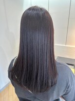 ユニ バイ マグ 長野店(Uni.by Mag) 美髪♪髪質改善カラー大人可愛い艶髪ベージュ