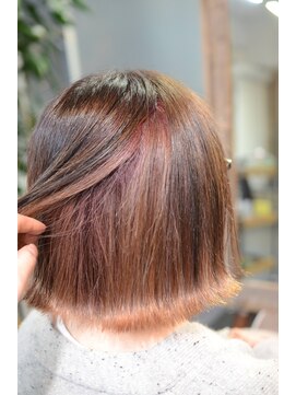 ポタム 東中野(potamu) おしゃれに白髪ぼかしカラー