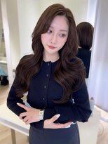 パーヴミックスガラ(Parve Mix GALA) ツヤ感たっぷりなチョコベージュ×レイヤーカット