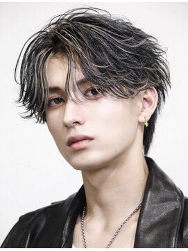 アストラ(ASTRA) MEN’S HAIR/波巻きツイストスパイラル/リバースセンターパート