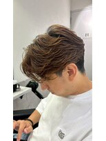 シエラ 南船場(CIERA.)&nbsp;フェザーパーマ　刈り上げスタイル