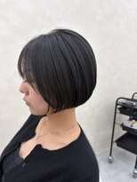 サンドレオ 新宿店(sand Leo)&nbsp;顔周りカット/エンドカラー/ダークブラウン/コーラルピンク