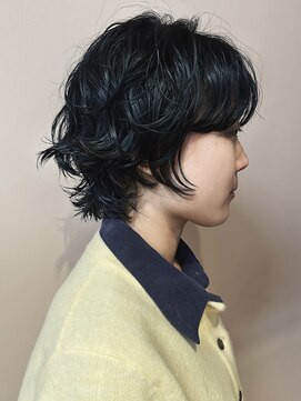 丹 【short wolf perm】