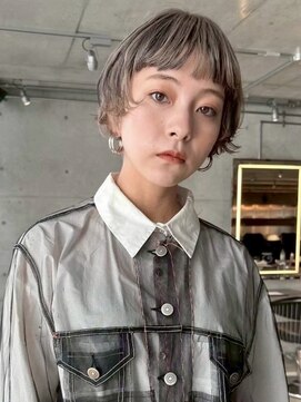 スクリーンギンザメゾン 銀座(SCREEN GINZA MAISON.) イメチェン/ピンクベージュ/アンブレラカラー/前髪/銀座