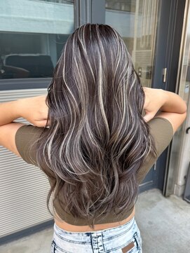 トゥイン 八王子(TWIN) ハイライトデザインカラーブリーチダブルカラー白髪ぼかし八王子