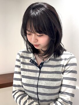 バサ 江古田店(BASSA) 韓国/ハッシュ/Medium【会話控えめ美容師Runa】