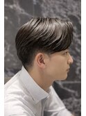 メンズセンターパートニュアンス毛流れパーマ