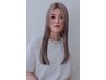 ケアブリーチ&ダブルカラー+ナノ髪質改善ヘアエステ¥25300→¥18900【豊橋】
