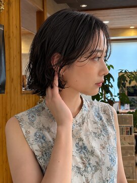 ラシェル パル ノエル(Laciel par Noel) ボブパーマミニボブパーマフレンチボブパーマくせ毛風パーマ