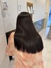 【22歳以下限定30%off】カット+縮毛矯正ストレート+濃厚泡トリートメント