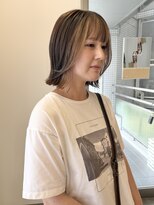 ロジェ(loje)&nbsp;20代30代40代　ミルクブラウン/インナーカラー
