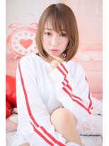 マーリャヘアー(mallia hair)&nbsp;耳かけかわいい小顔ボブ☆mallia-hair! 塚本敦司