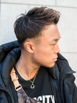 ヒロギンザ 六本木店(HIRO GINZA)&nbsp;束感ショート アップバングツーブロック