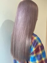 ファブ 千葉店(FaB)&nbsp;フェザーバング/カーキグレージュ/マッシュショートボブ[千葉駅]