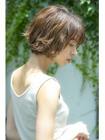ミエル ヘア 新宿(miel hair)&nbsp;〈mielhair新宿〉くせ毛風愛されボブ