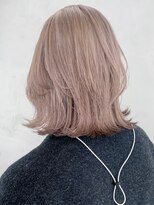 アイティーバイアルバム 松戸店(IT by ALBUM)&nbsp;ベージュボブ_カーキグレージュマッシュショート_ba317272